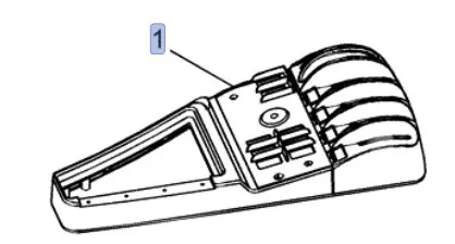 87675155 - Панель пласт. крышки верхн. подлокотника T8
