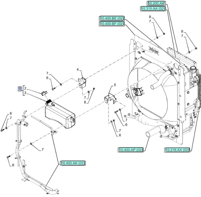 87674844 - бачок